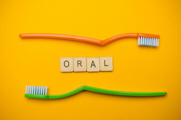 Top down oral health concept
