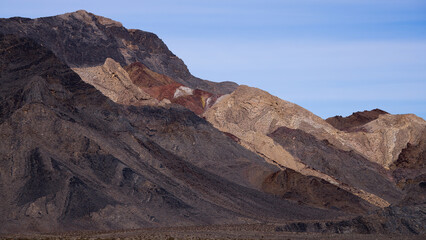 Colorful landscape from Death Valley