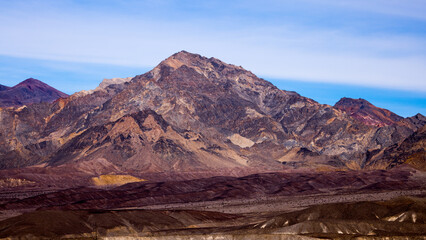 Naklejka na ściany i meble Colorful Mountains from Death Valley