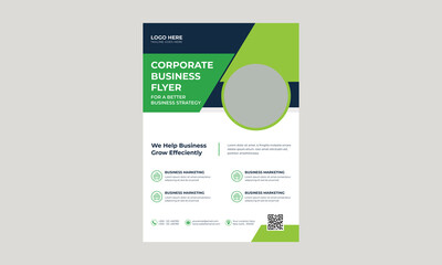 Corporate Business Flyer Design Layout