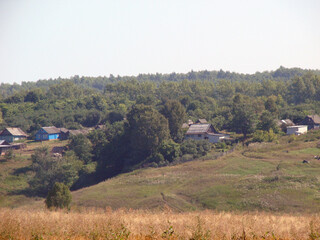 Village. countryside, life in the country.