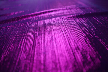 Purple velvet fabric texture used as background. Empty purple fabric background of soft and smooth...