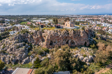 Orthodox church Profitis Ilias, located close to Protaras, Cyprus