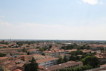 Naklejka premium トスカーナの街並み