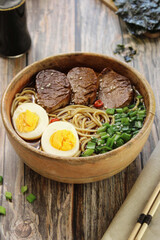 Rustic Ramen Noodle Soup