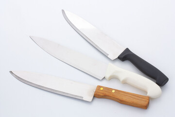 Obraz premium kitchen essentials cooking knives, fruit and vegetable knives