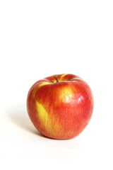 red apple isolated on white