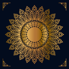 Luxury Floral Mandala Background Design