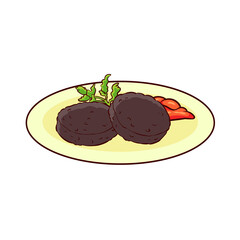 black pudding is a typical food from england