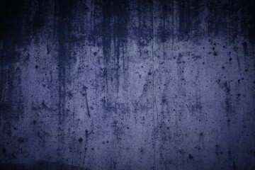 Blue dark dirty wall texture - concrete backdrop