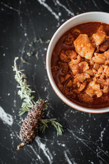 Callos a la madrileña.