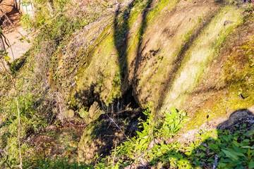 Sunny view of the Hot Spring above Ground