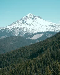 Foto op Plexiglas Lichtblauw Prachtig uitzicht op de bergen