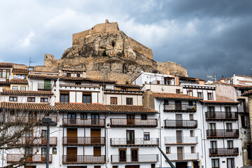 Morella, la ciudad medieval amurallada del interior de Castellón (España)