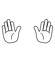 Symbol 2 Hände 