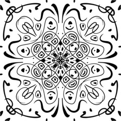Vector mandala can be used for web projects