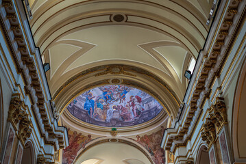 Isernia, Molise. The Cathedral of St. Peter the Apostle