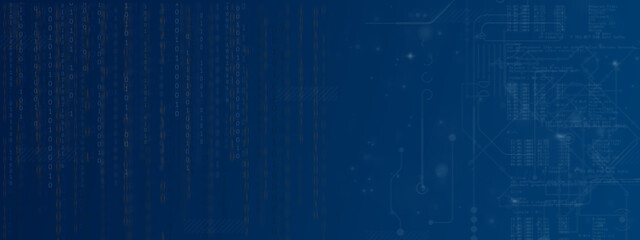 Fondo tecnologia color azul