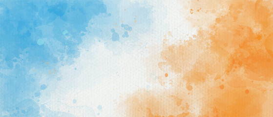 Hand painted watercolor texture abstract background	