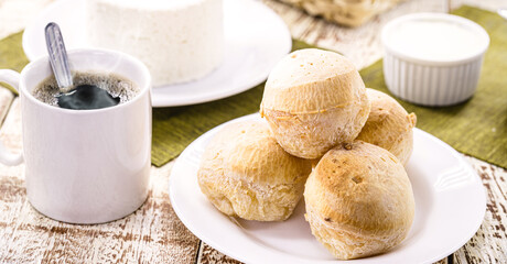 cheese bread, a delicacy much appreciated in Brazil. called 