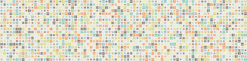 Abstract Geometric Pattern generative computational art illustration