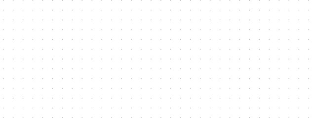 Dot grid white texture. Circle halftone design element. Page structure. Sheet notebook paper. Isometric map banner. Spot math pattern. Technical architect blank. Graph sketch. Vector illustration