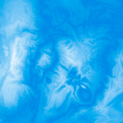 Fototapeta na wymiar Ice blue abstract texture background. Color fluid. Imitation of acrylic painting. Vector backdrop.