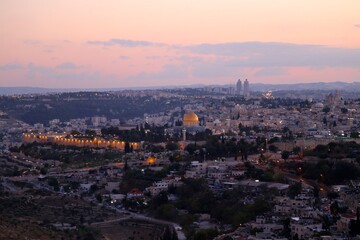 Fototapeta na wymiar view of jerusalem city