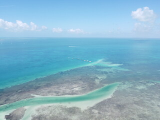 Fototapeta na wymiar Drone View of Marathon Florida Keys