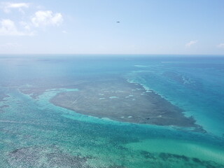 Obraz na płótnie Canvas View of Sombrero Beach Marathon Florida Keys