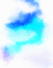 Fototapeta premium Watercolor painted background. Abstract Illustration wallpaper. Brush stroked painting. 2D Illustration.