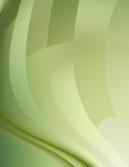 Fluid abstract background with colorful gradient. 2D illustration of modern movement.