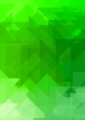 Overlapping design with triangles background. Abstract geometric wallpaper. Geometrical colorful triangular shapes.