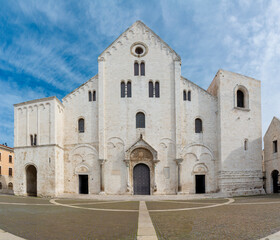 Fototapeta na wymiar Bari - The Basilica di San Nicola.