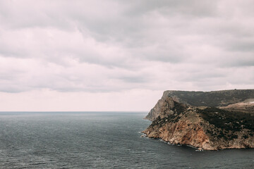 Fototapeta na wymiar black sea coast