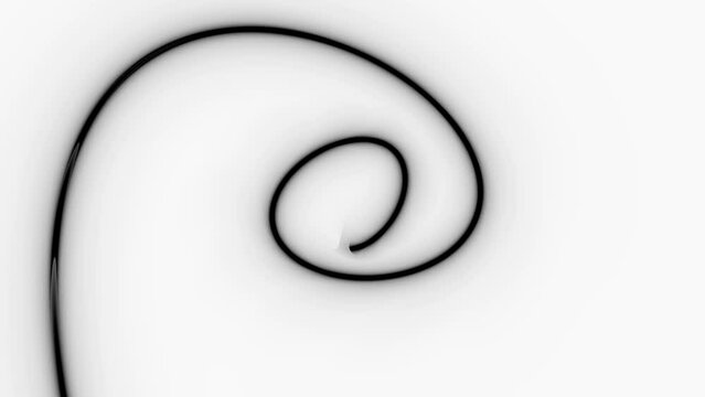 Collapsing hypnotic rotating spiral in perfect seamless loop (4K 3840x2160 30fps).