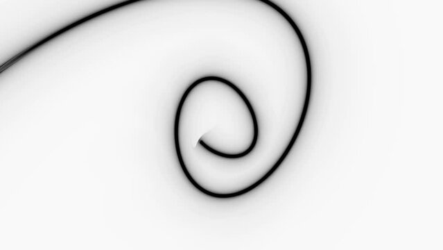 Expanding hypnotic rotating spiral in perfect seamless loop (4K 3840x2160 30fps).