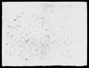 Ink Stamp Texture White Grunge Overlay Frame