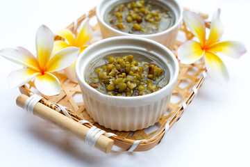 Mung beans in sugar syrup