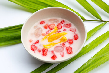 Red Ruby in sweet coconut milk