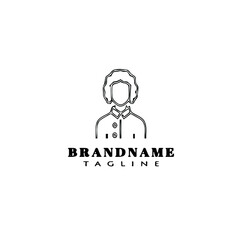 avatar logo icon design template vector illustration