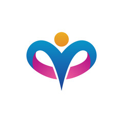 Healthcare Logo design in Vector