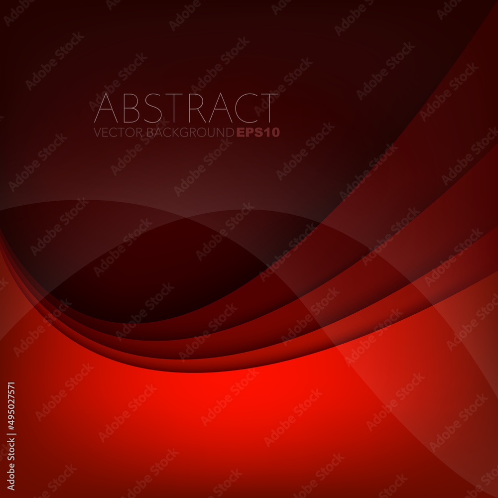 Fototapete graphic vector curve line overlap background for text and message design