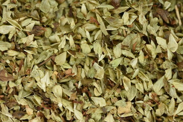 Dried Oregano macro  detail ,