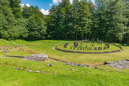 Sarmizegetusa Regia of Dacian Fortresses of the Orastie Mountains in Romania, a UNESCO World Heritage Site