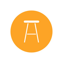 chair for website graphic resource, presentation, symbol