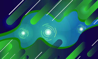 Obraz premium Colorful abstract background with a dynamic circle shape