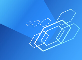 Abstract background design templates with full dominant blue color