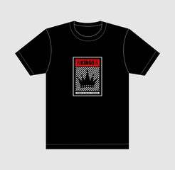 King Power Is Never Forever T-Shirt Design Vector illustration.
