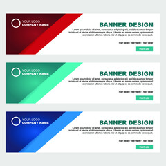 set of banner deisgn